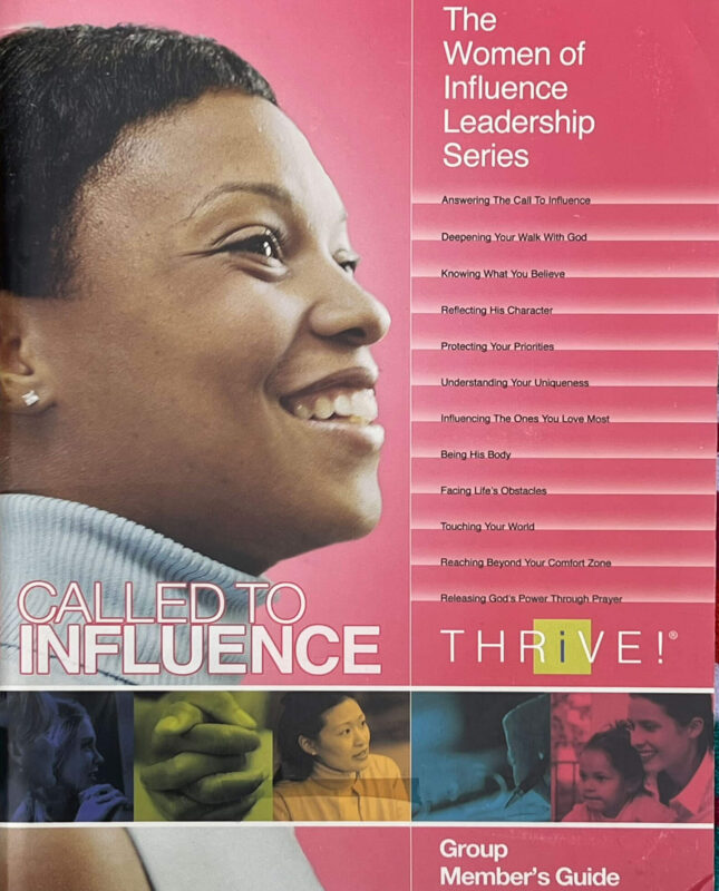 Called to Influece leadership series